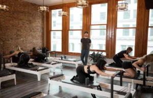 Reformer Pilates class at BK Pilates Flatiron, NYC