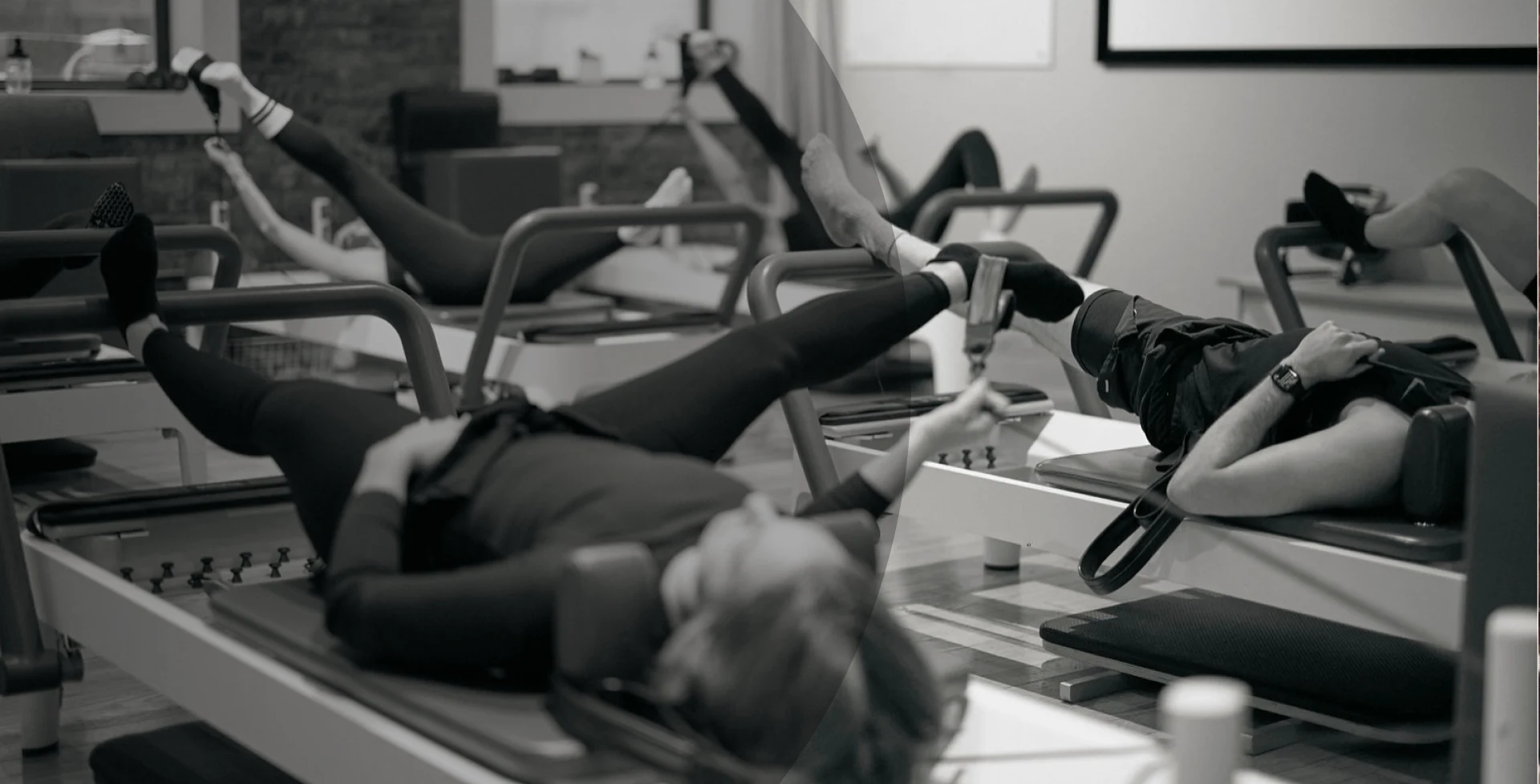 group Pilates reformer class in the BK Pilates NoMad studio